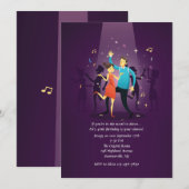 Invitation à une soirée dansante (Devant / Derrière)