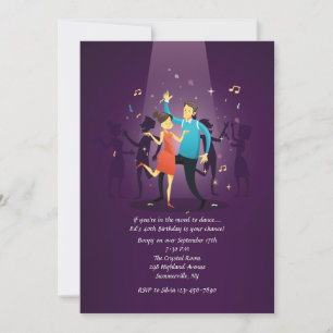Invitation à une soirée dansante