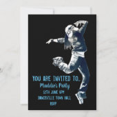 Invitation à une soirée dansante hip hop moderne (Devant)