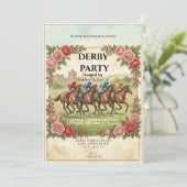 Invitation à une soirée dansante Kentucky Derby Th (Debout devant)