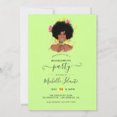 Invitation à une soirée de bachelorette d'été (Dos)