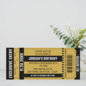 Invitation à une soirée de billets | Invitations à (Debout devant)