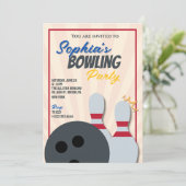Invitation à une soirée de bowling 2 (Debout devant)
