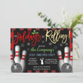 Invitation à une soirée de bowling de Noël, Entrep (Debout devant)