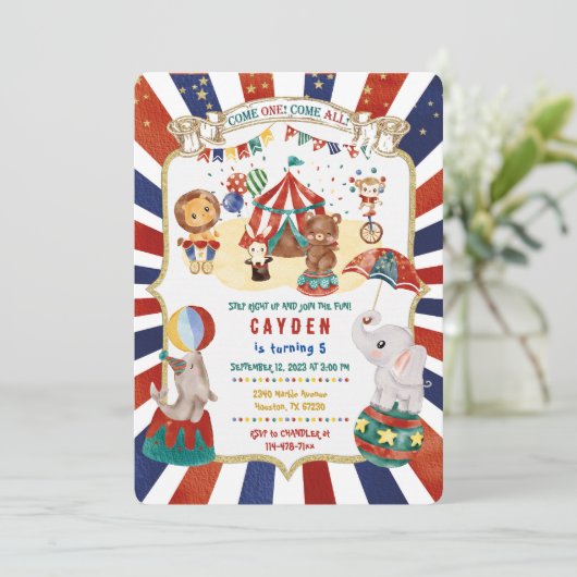 Invitation à une soirée de Carnaval (Debout devant)