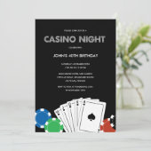 Invitation à une soirée de casino (Debout devant)
