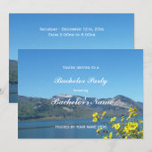 Invitation à une soirée de célibataire (Devant / Derrière)