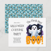 Invitation à une soirée de costumes d'Halloween | (Devant / Derrière)