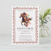 Invitation à une soirée de courses de chevaux (Debout devant)