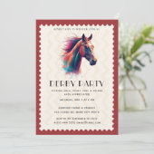 Invitation à une soirée de courses de chevaux (Debout devant)