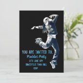 Invitation à une soirée de danse hip hop moderne (Debout devant)