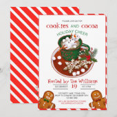 Invitation à une Soirée de Décoration de Biscuits  (Devant / Derrière)