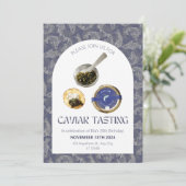 Invitation à une soirée de dégustation de caviar (Debout devant)