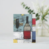 Invitation à une soirée de dégustation de vin (Debout devant)