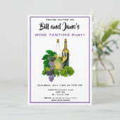 Invitation à une soirée de dégustation de vins (Debout devant)