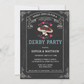 Invitation à une soirée de Derby de style sudiste (Devant)
