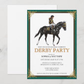 Invitation à une soirée de derby Décoration murale (Devant / Derrière)