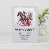 Invitation à une soirée de Derby du Kentucky Aquar (Debout devant)