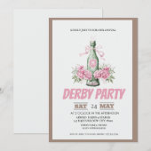 Invitation à une Soirée de Derby du Kentucky avec  (Devant / Derrière)