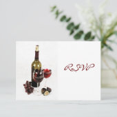 Invitation à une soirée de dîner au vin (Debout devant)