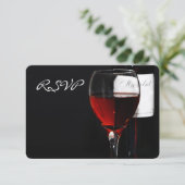 Invitation à une soirée de dîner au vin (Debout devant)