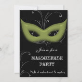 Invitation à une soirée de Fantaisie Masquée (Devant)