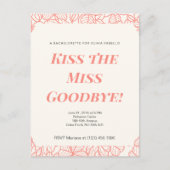 Invitation à une soirée de fiançailles, Enterremen (Devant)