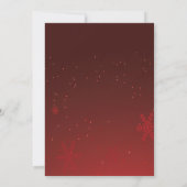 Invitation à une soirée de films de Noël (Dos)