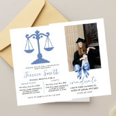 Invitation à une soirée de fin d'études universita