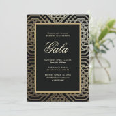 Invitation à une soirée de gala (Debout devant)