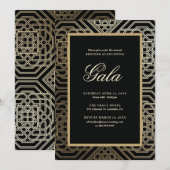 Invitation à une soirée de gala (Devant / Derrière)