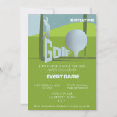 Invitation à une soirée de golf (Devant)