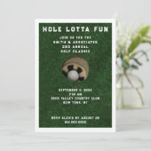 Invitation à une soirée de golf (Debout devant)