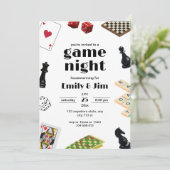 Invitation à une soirée de jeux, Invitation à une (Debout devant)