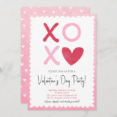 Invitation à une soirée de la Saint-Valentin (Devant / Derrière)
