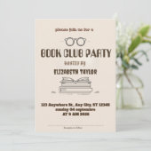 Invitation à une soirée de lecture conviviale du c (Debout devant)