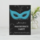 Invitation à une soirée de masquerade fantastique (Debout devant)