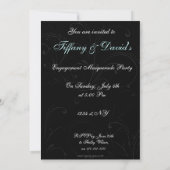 Invitation à une soirée de masquerade fantastique (Dos)