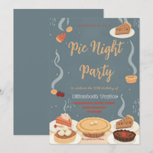 Invitation à une soirée de partage de tartes – Dou