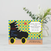 Invitation à une soirée de patinage pour garçons e (Debout devant)