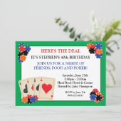 Invitation à une soirée de poker (Debout devant)