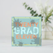 Invitation à une soirée de remise des diplômes du (Debout devant)