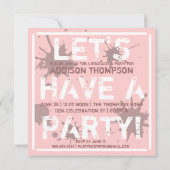 Invitation à une soirée de remise des diplômes du (Dos)