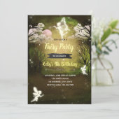 Invitation à une soirée de rêve de la nuit d'été (Debout devant)