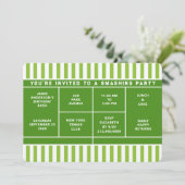 Invitation à une soirée de tennis (Debout devant)