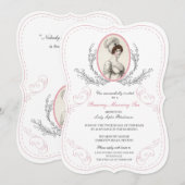 Invitation à une soirée de thé de l'ère Régence in (Devant / Derrière)