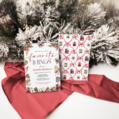 Invitation à une soirée d'échange de cadeaux des c