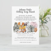 Invitation à une soirée d'échange de vêtements (Debout devant)