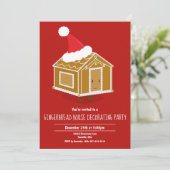 Invitation à une soirée décorative dans une maison (Debout devant)