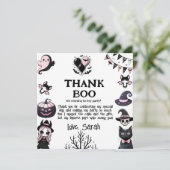 Invitation à une soirée déguisée effrayante pour H (Debout devant)